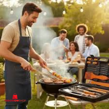 Set Parrilleros Asado Maleta 18 Piezas